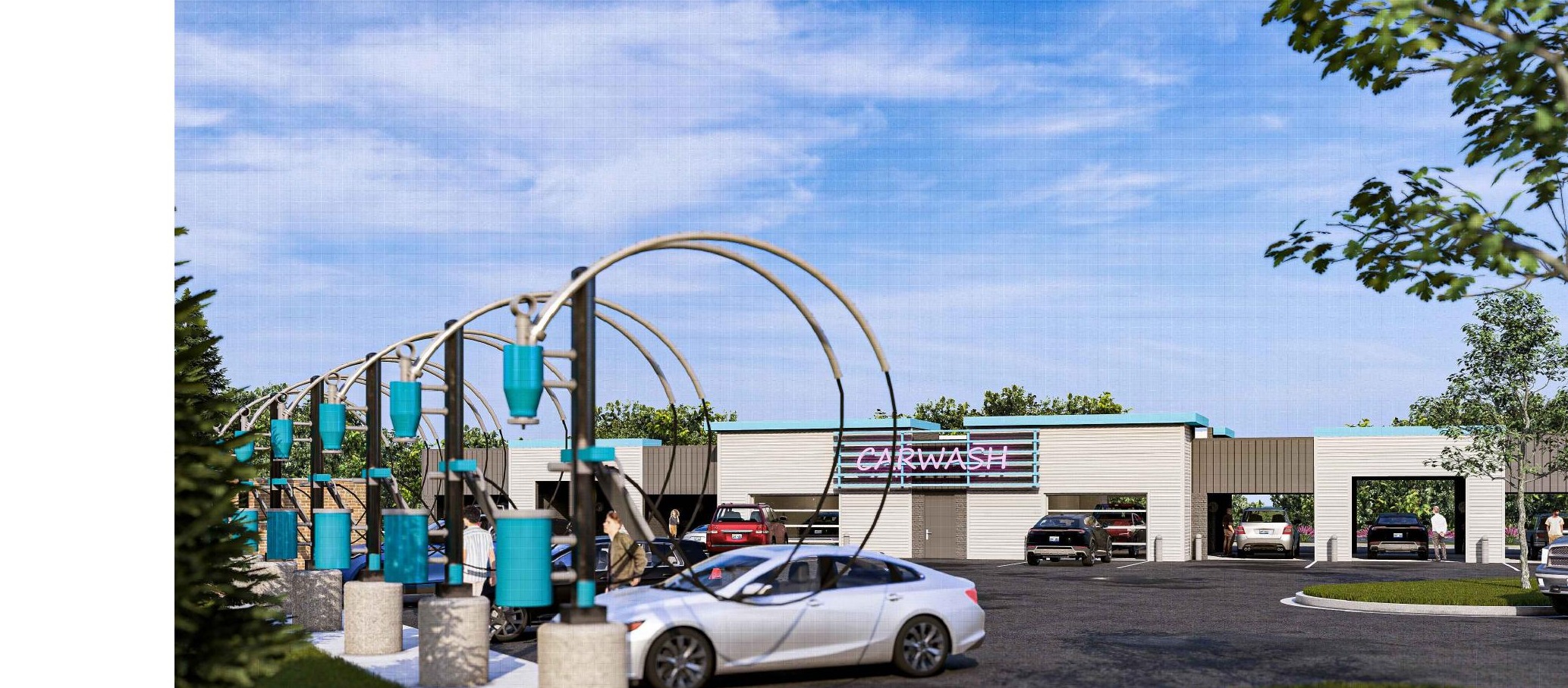 Street-level rendering of TriClean
